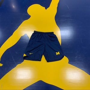 Michigan Wolverines Nike Basketball Shorts 2018